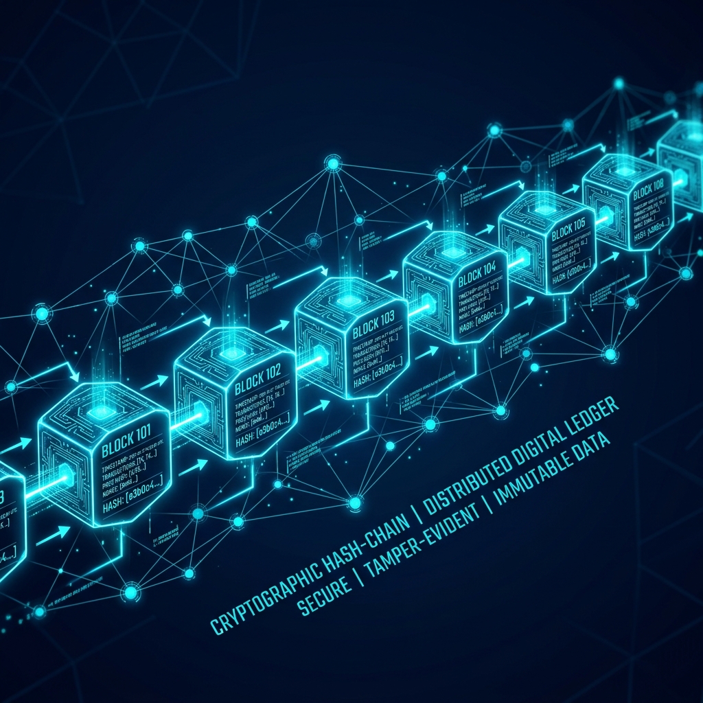 Cryptographic Hash-Chain Visualization